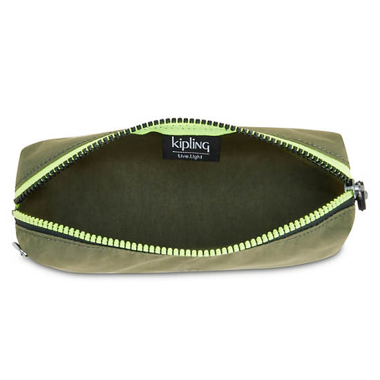 Kipling Boran Pencil Case Taske Olivengrøn | DK 2046YX